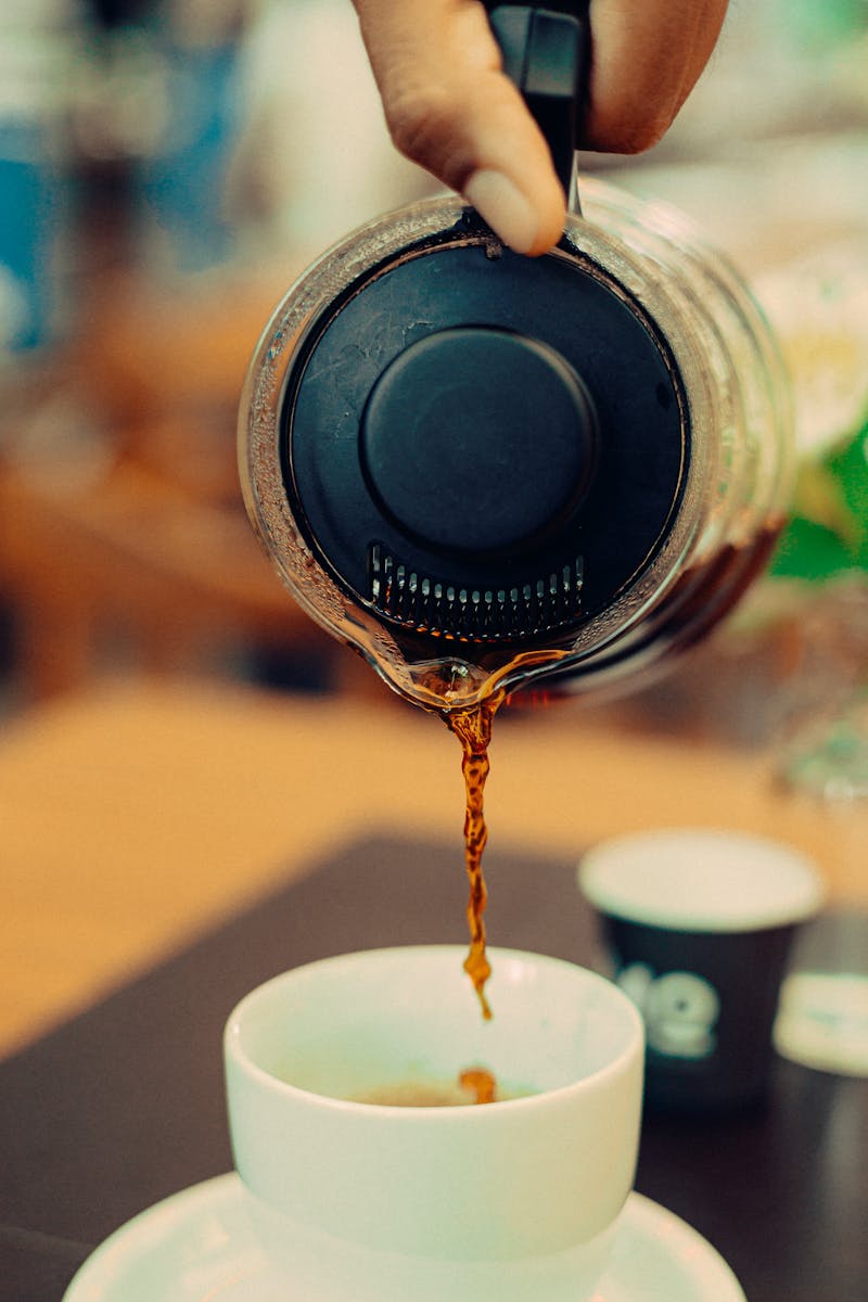 When you'd normally pour cup number three and feel shaky by 4.